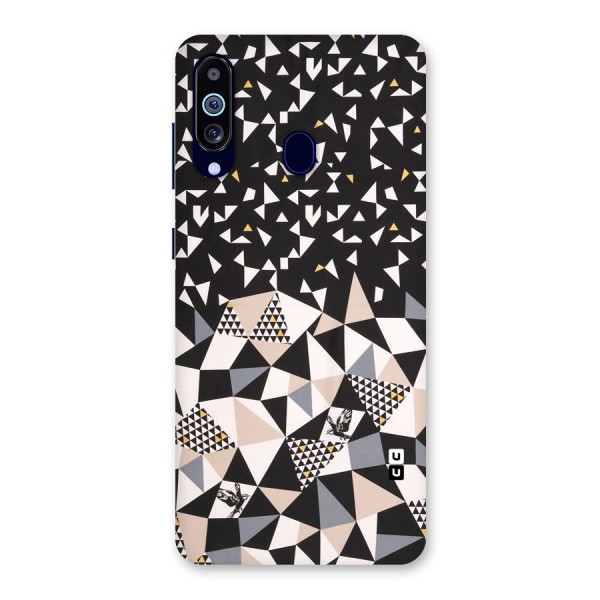 Abstract Varied Triangles Back Case for Galaxy A60