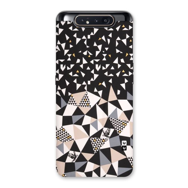 Abstract Varied Triangles Back Case for Galaxy A80