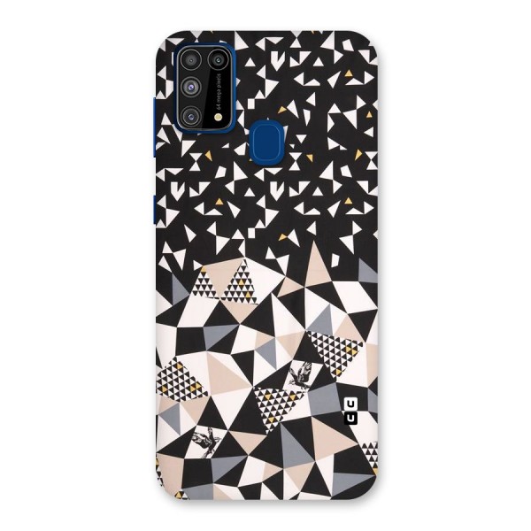 Abstract Varied Triangles Back Case for Galaxy F41