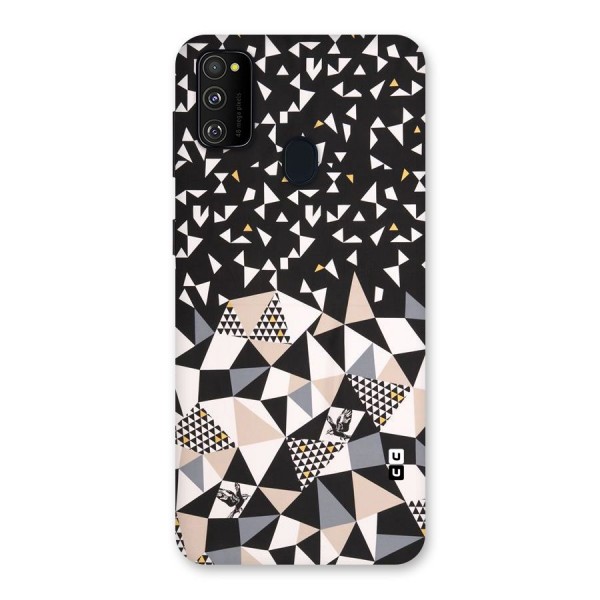 Abstract Varied Triangles Back Case for Galaxy M21