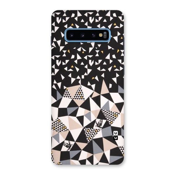 Abstract Varied Triangles Back Case for Galaxy S10 Plus