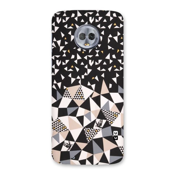 Abstract Varied Triangles Back Case for Moto G6