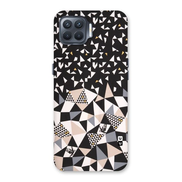 Abstract Varied Triangles Back Case for Oppo F17 Pro