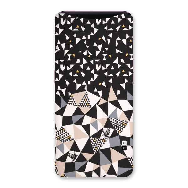 Abstract Varied Triangles Back Case for Oppo Find X