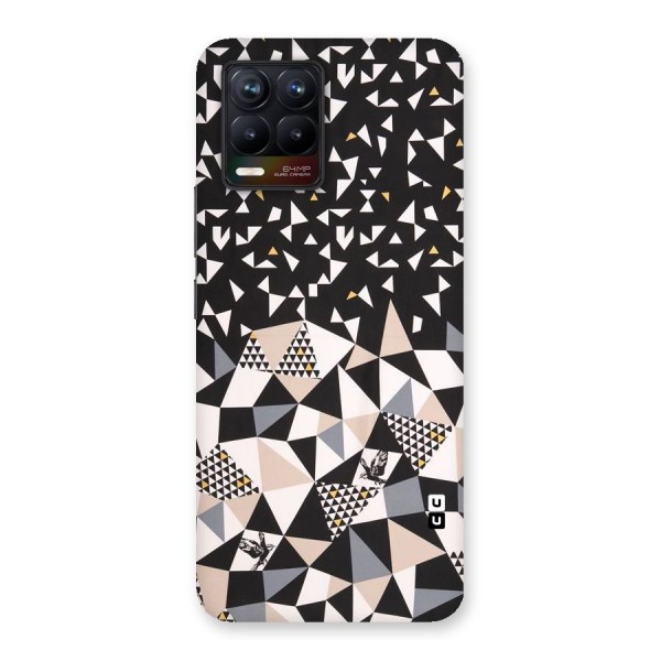 Abstract Varied Triangles Back Case for Realme 8