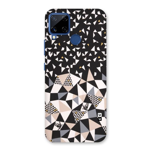 Abstract Varied Triangles Back Case for Realme C12