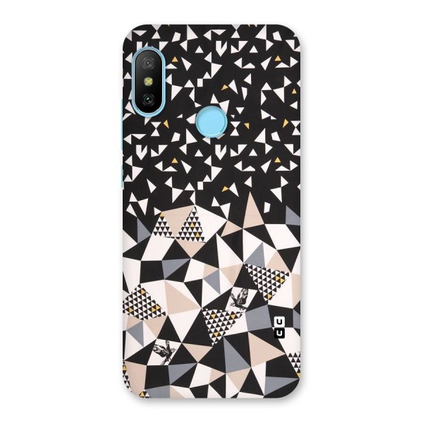 Abstract Varied Triangles Back Case for Redmi 6 Pro