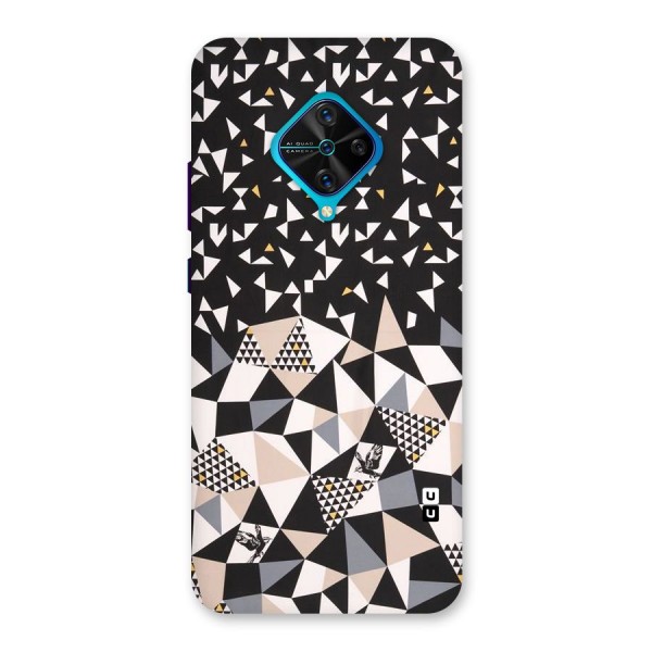 Abstract Varied Triangles Back Case for Vivo S1 Pro