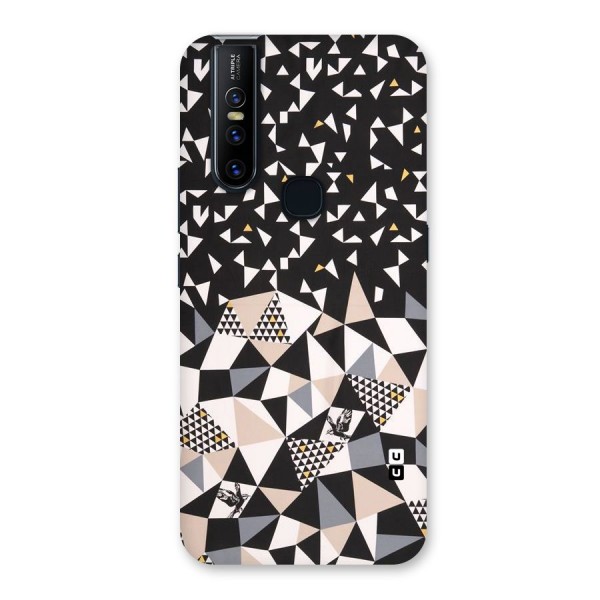 Abstract Varied Triangles Back Case for Vivo V15