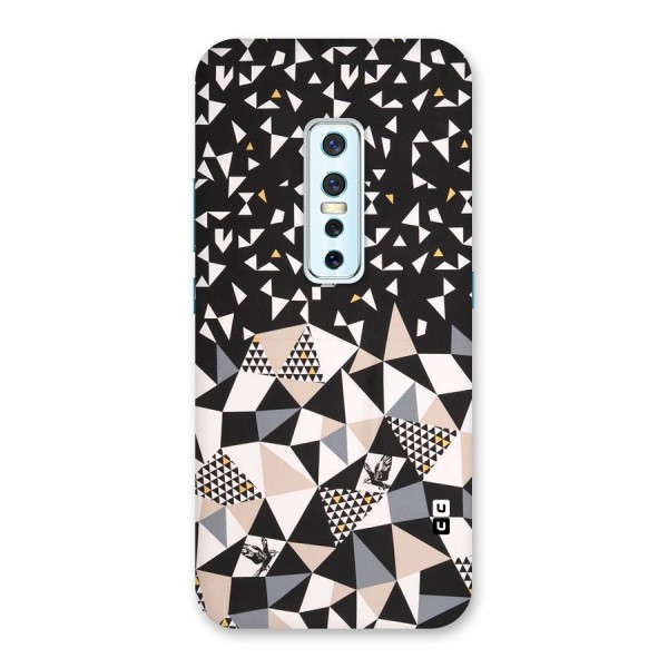 Abstract Varied Triangles Back Case for Vivo V17 Pro