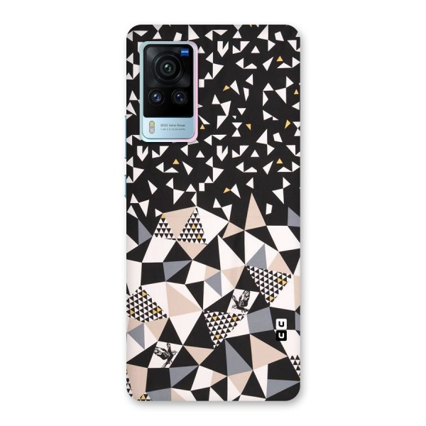 Abstract Varied Triangles Back Case for Vivo X60 Pro