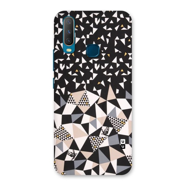 Abstract Varied Triangles Back Case for Vivo Y12