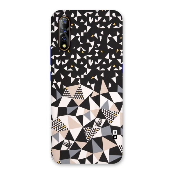 Abstract Varied Triangles Back Case for Vivo Z1x