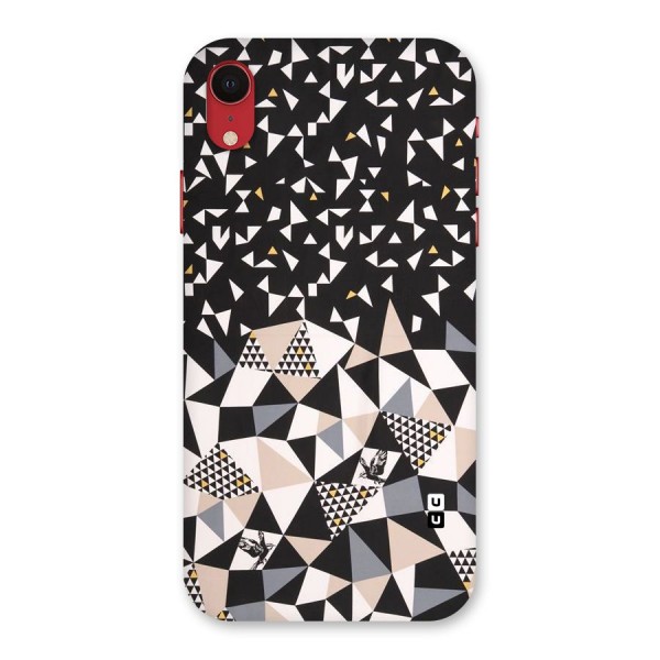 Abstract Varied Triangles Back Case for iPhone XR