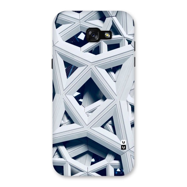 Abstract White Lines Back Case for Galaxy A7 (2017)