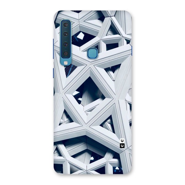 Abstract White Lines Back Case for Galaxy A9 (2018)