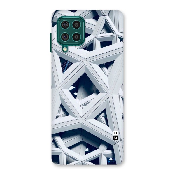 Abstract White Lines Back Case for Galaxy F62