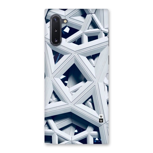 Abstract White Lines Back Case for Galaxy Note 10