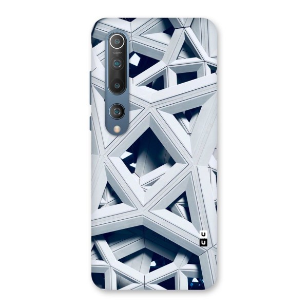 Abstract White Lines Back Case for Mi 10