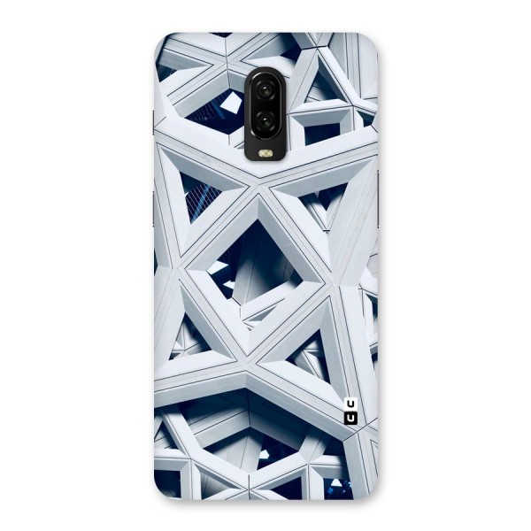 Abstract White Lines Back Case for OnePlus 6T