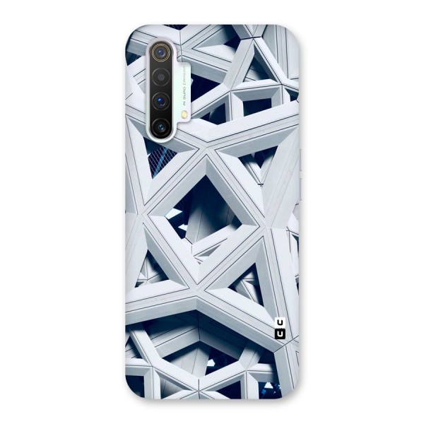 Abstract White Lines Back Case for Realme X3