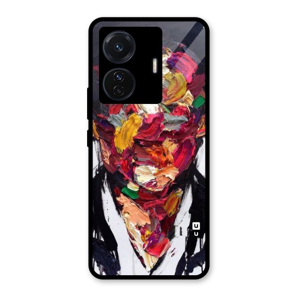 Acrylic Face Glass Back Case for Vivo T1 Pro