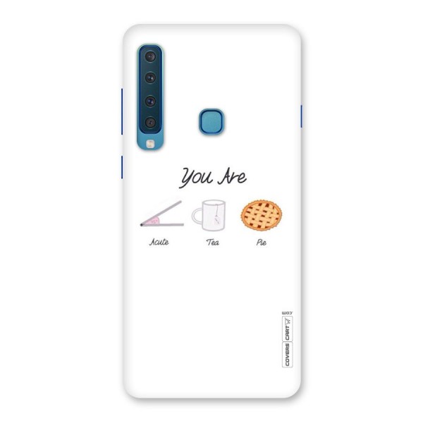 Acute Tea Pie Back Case for Galaxy A9 (2018)