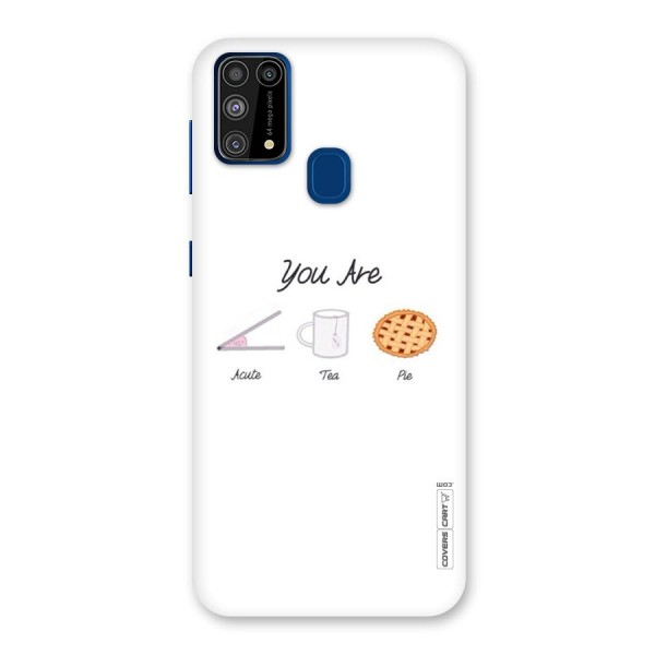 Acute Tea Pie Back Case for Galaxy F41