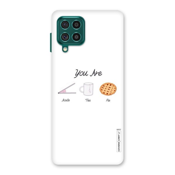 Acute Tea Pie Back Case for Galaxy F62