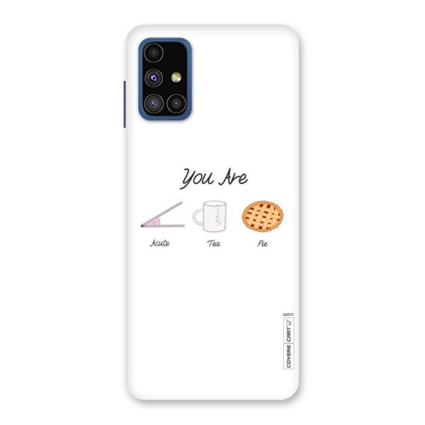 Acute Tea Pie Back Case for Galaxy M51