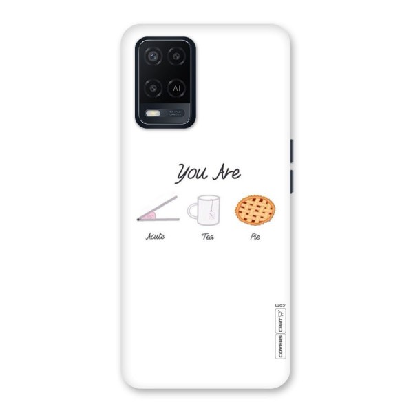 Acute Tea Pie Back Case for Oppo A54