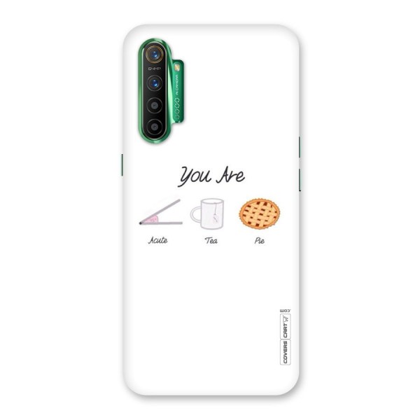 Acute Tea Pie Back Case for Realme X2