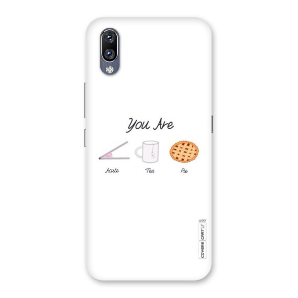 Acute Tea Pie Back Case for Vivo NEX