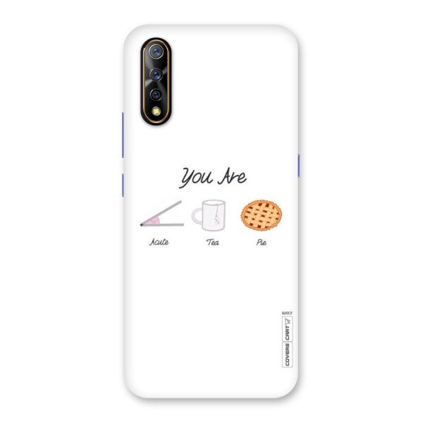 Acute Tea Pie Back Case for Vivo Z1x