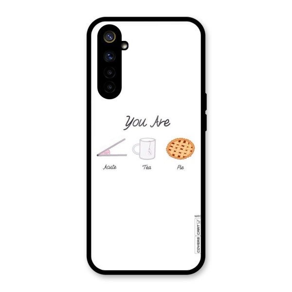 Acute Tea Pie Glass Back Case for Realme 6