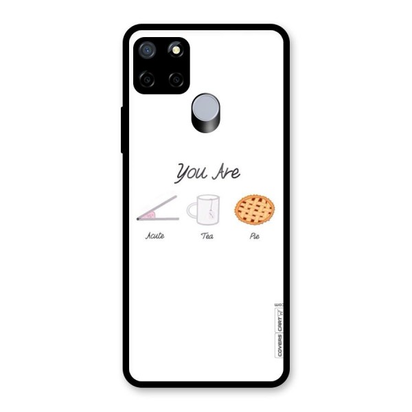 Acute Tea Pie Glass Back Case for Realme C12