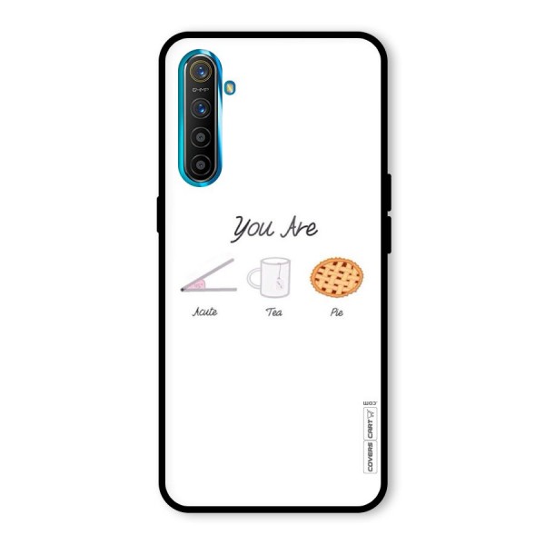 Acute Tea Pie Glass Back Case for Realme XT