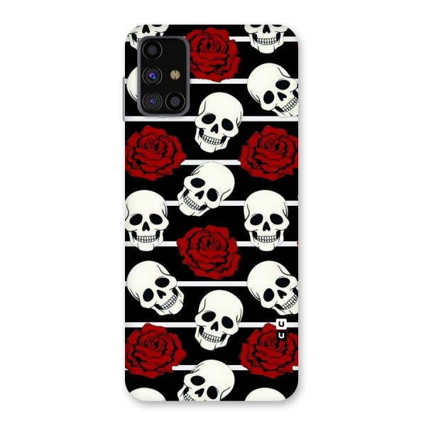 Adorable Skulls Back Case for Galaxy M31s