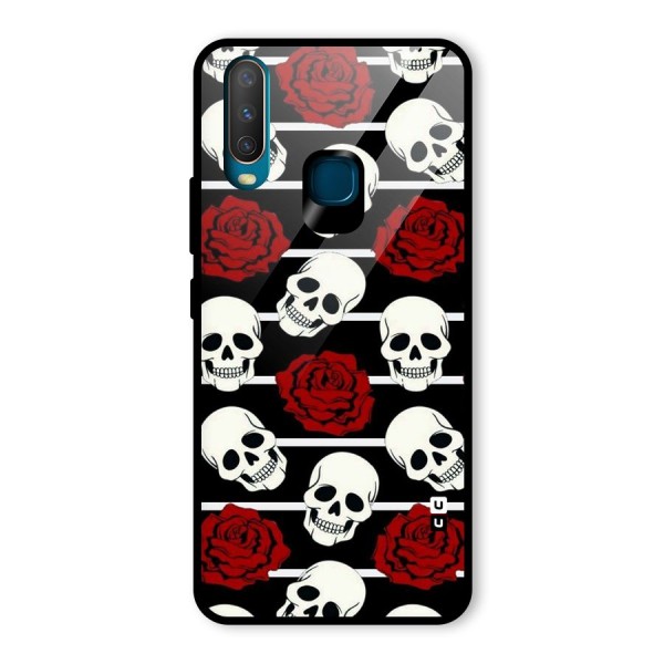 Adorable Skulls Glass Back Case for Vivo Y12