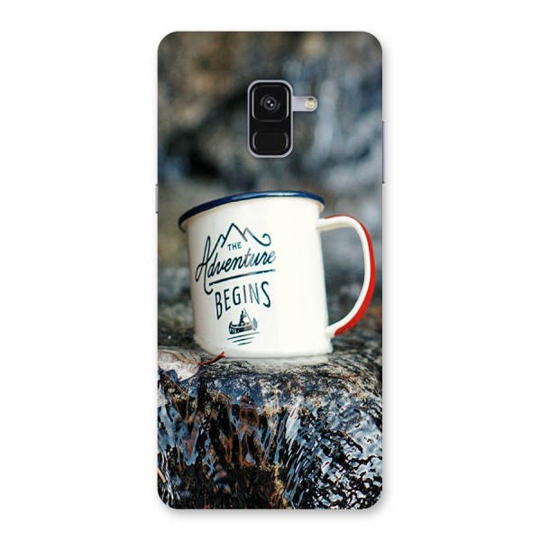 Adventure Begins Back Case for Galaxy A8 Plus