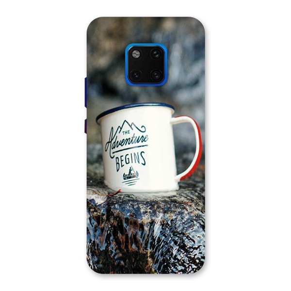 Adventure Begins Back Case for Huawei Mate 20 Pro