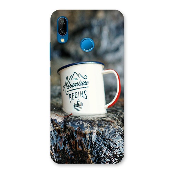 Adventure Begins Back Case for Huawei P20 Lite