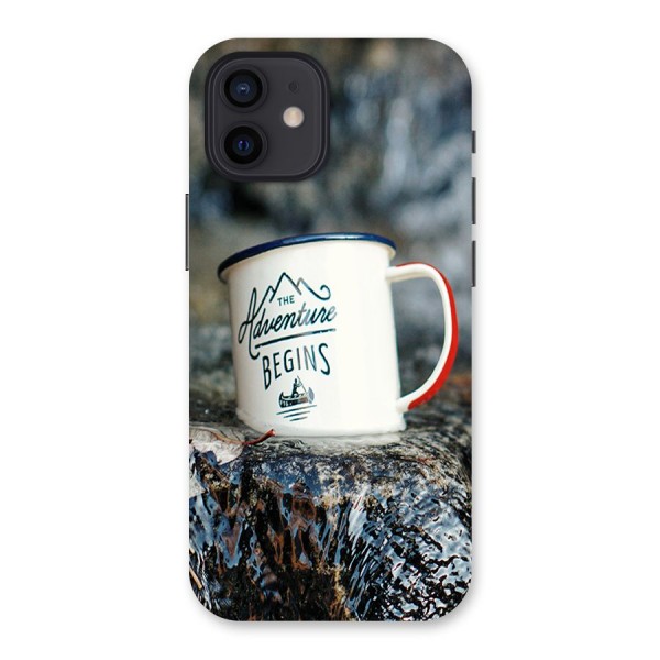 Adventure Begins Back Case for iPhone 12