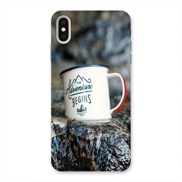 Adventure Begins Back Case for iPhone XS Max