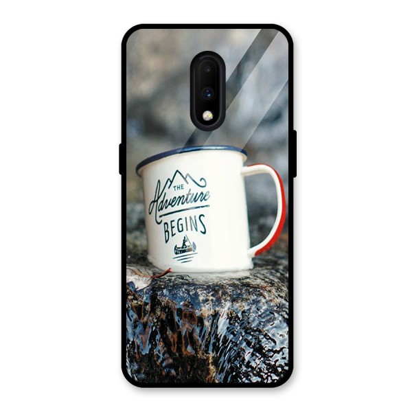 Adventure Begins Glass Back Case for OnePlus 7