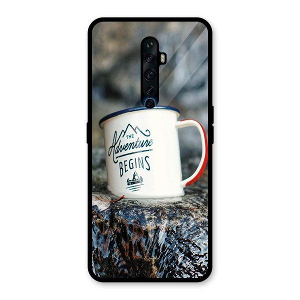 Adventure Begins Glass Back Case for Oppo Reno2 Z