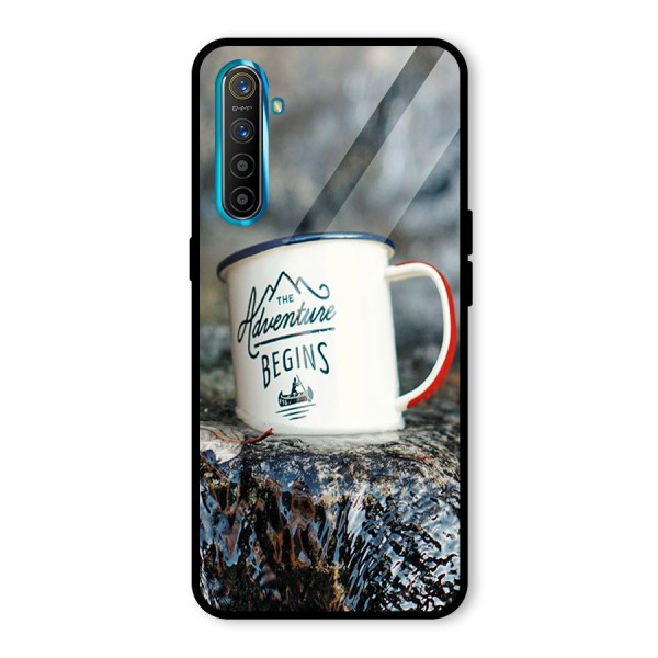 Adventure Begins Glass Back Case for Realme XT