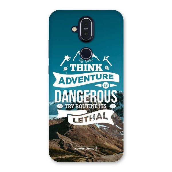 Adventure Dangerous Lethal Back Case for Nokia 8.1