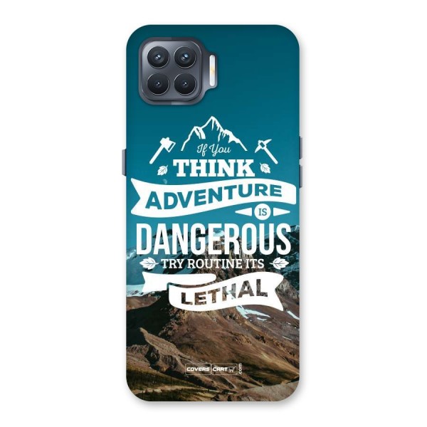 Adventure Dangerous Lethal Back Case for Oppo F17 Pro