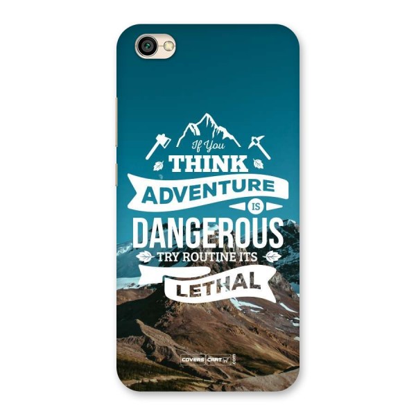 Adventure Dangerous Lethal Back Case for Redmi Y1 Lite